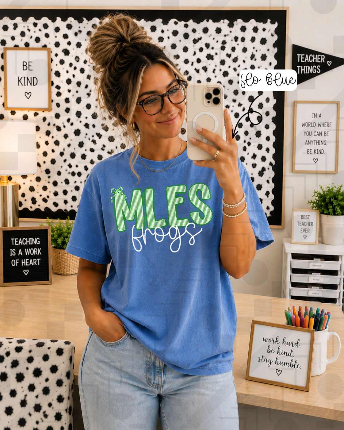 Scalloped Seersucker Varsity Schools (Tee, Sweatshirt, or Long-Sleeve)