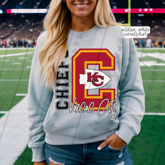 Famous Football Big Block (Tee, Sweatshirt, or Long-Sleeve)