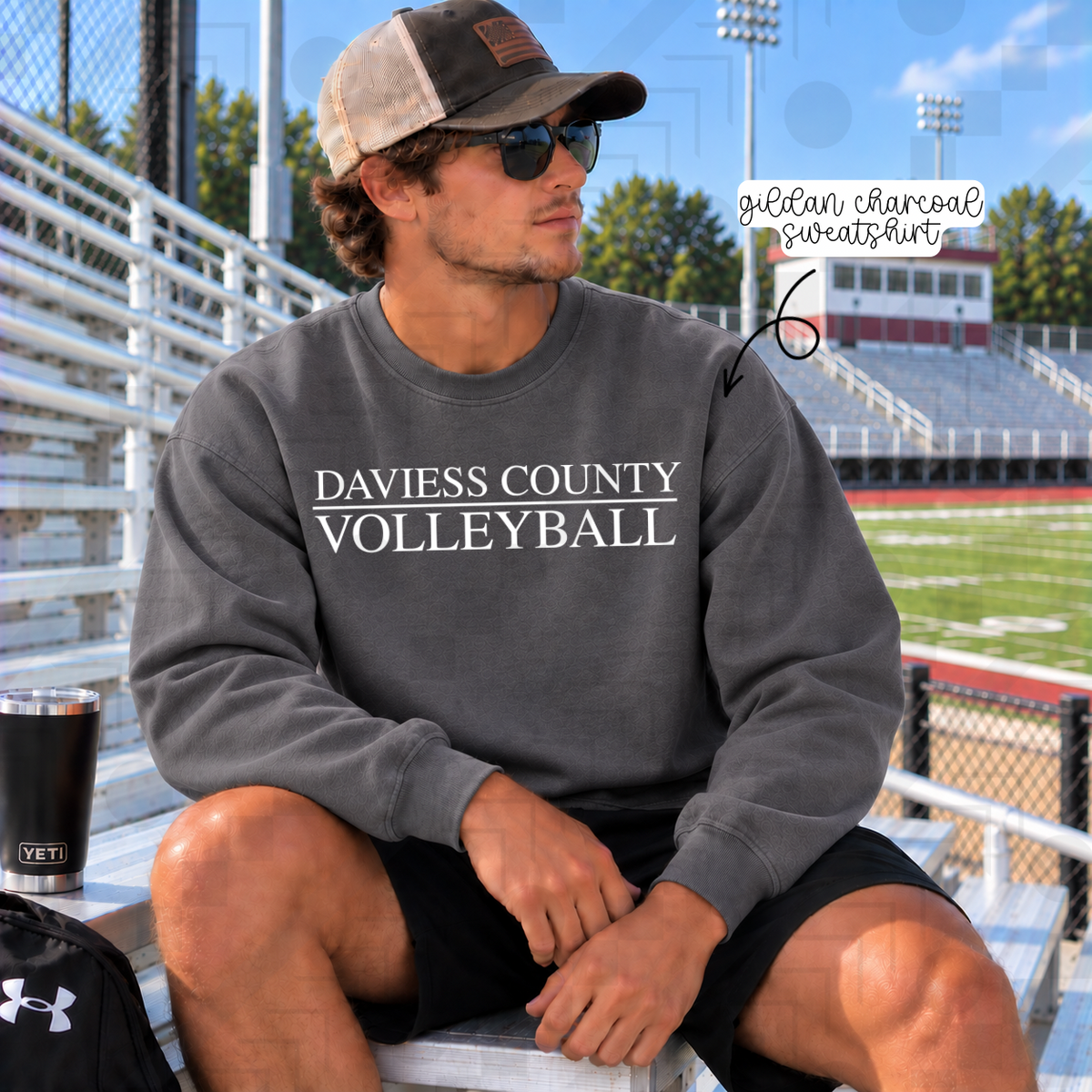 Simple School Sports (Tee, Sweatshirt, or Long-Sleeve)