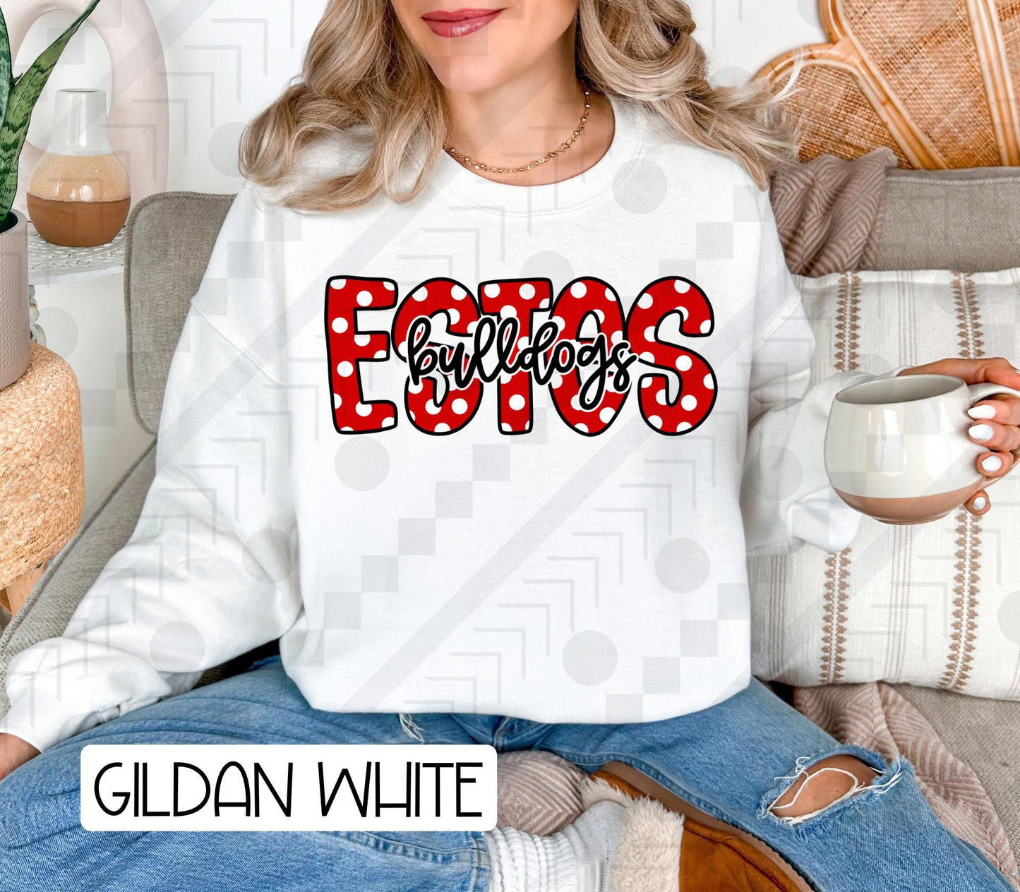 Estes Polka Dot Doodle (Tee, Sweatshirt, and Long-Sleeve)