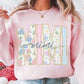 Pastel Floral Names Mother’s Day (Option 2) Tee