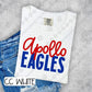 Apollo Eagles Simple Schools (Tee, Sweatshirt, or Long-Sleeve)