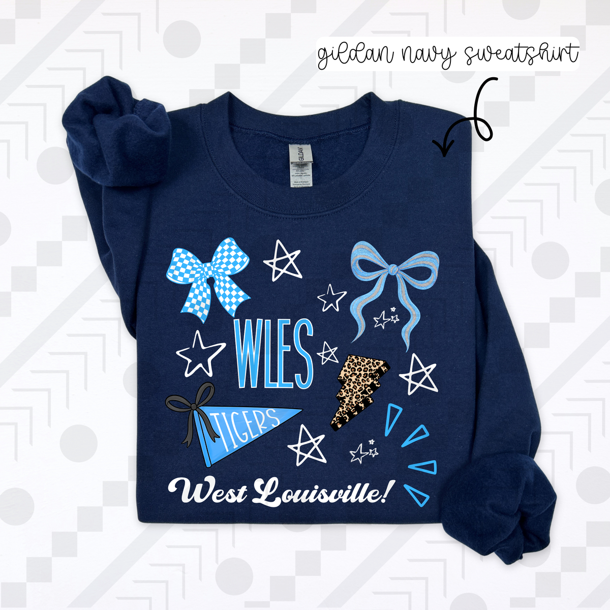Cheetah Collage Schools (Tee, Sweatshirt, or Long-Sleeve)