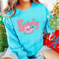 Kentucky Pink Faux Glitter with Sleigh (Tee, Sweatshirt, or Long-Sleeve)