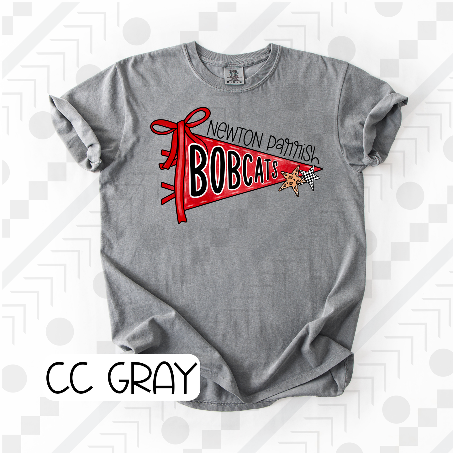 Cheetah Pennant Schools (Tee, Sweatshirt, or Long-Sleeve)