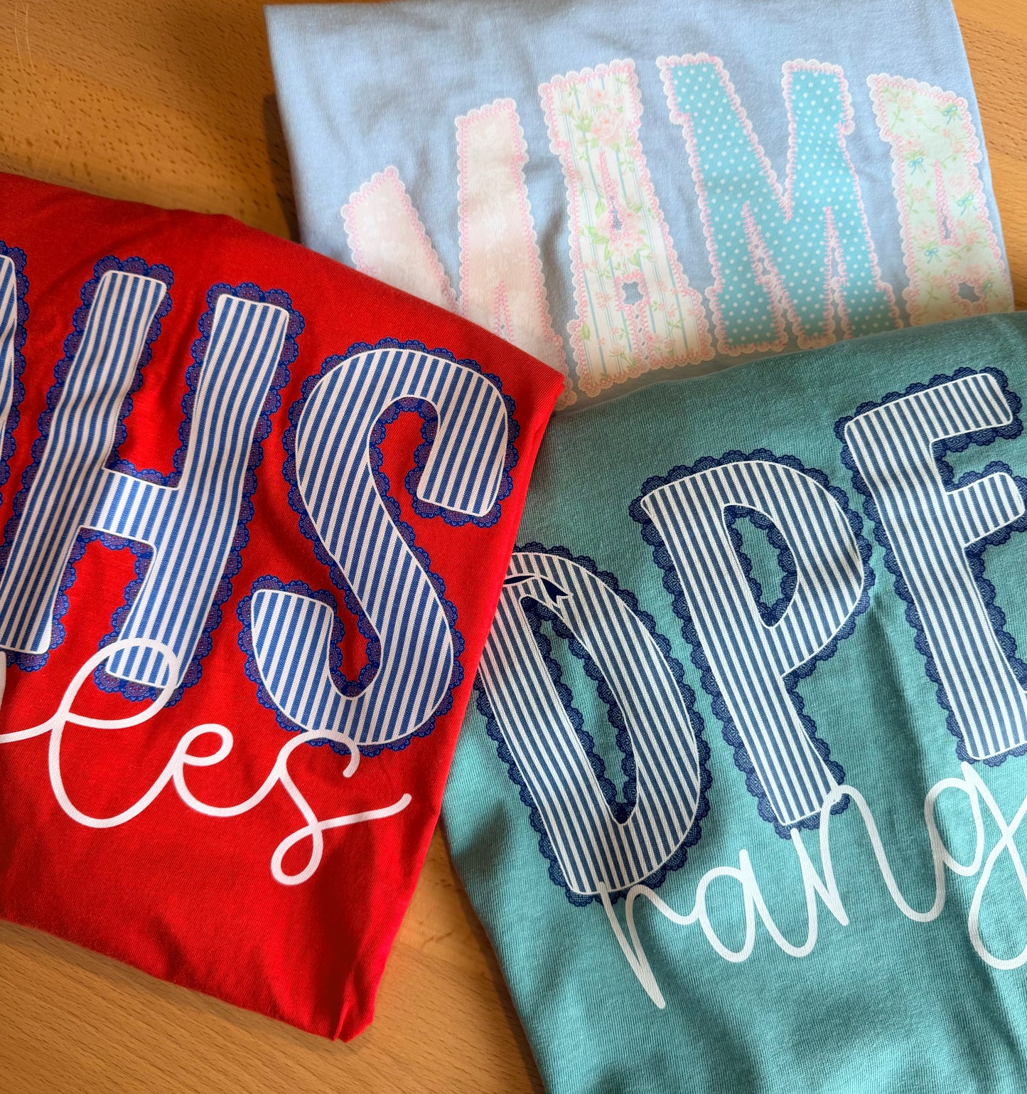 DPES SCALLOPED VARSITY - XL