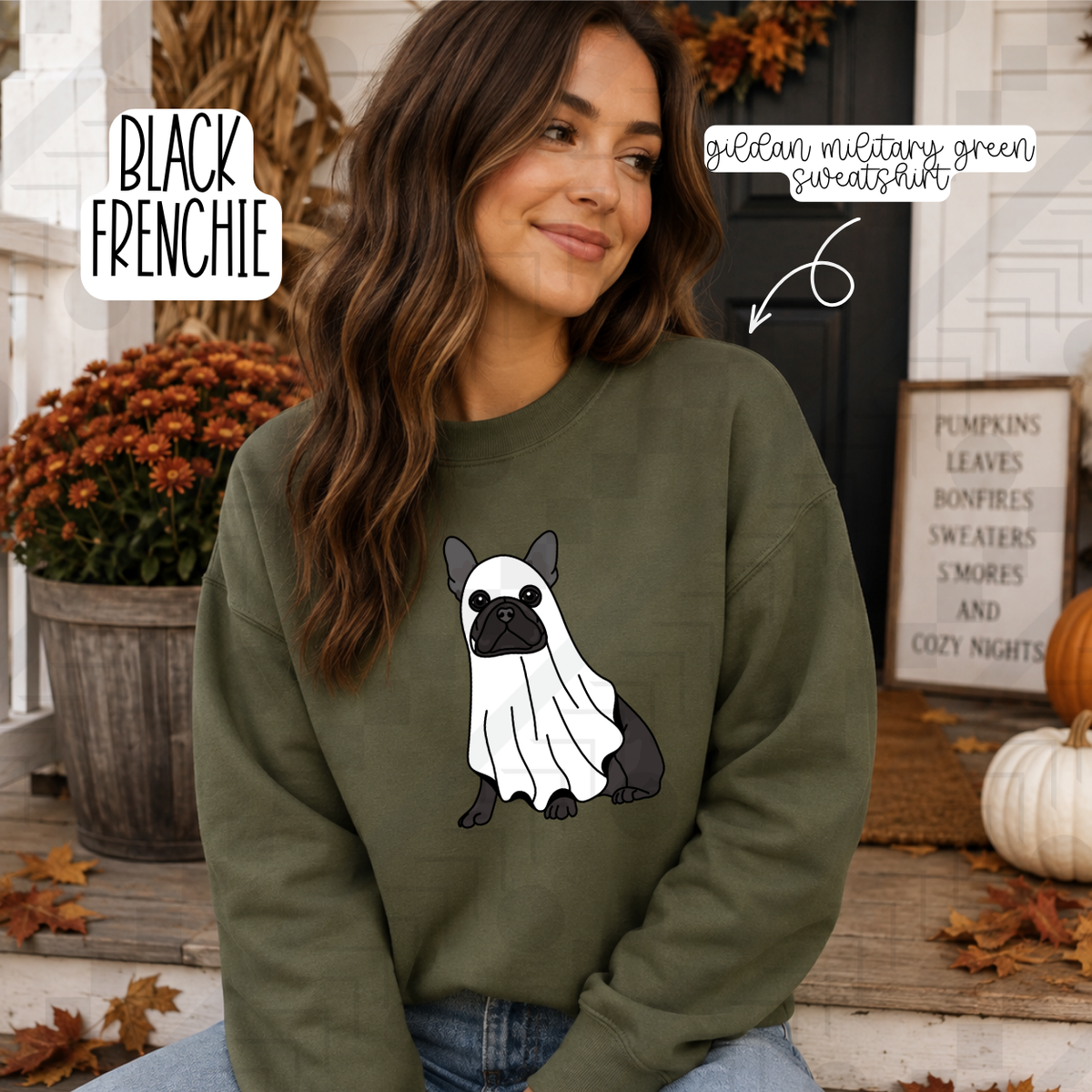 Ghost Dog Breeds (Tee, Sweatshirt, or Long-Sleeve)