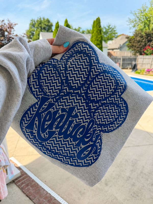 Kentucky Chevron Paw Sweatshirt - RTS
