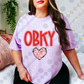 OBKY Pink and Red Coquette Heart