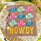 Howdy Hats (Tee, Sweatshirt, or Long-Sleeve)