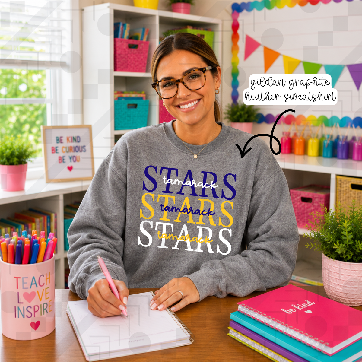 Classic Stack Schools (Tee, Sweatshirt, or Long-Sleeves)