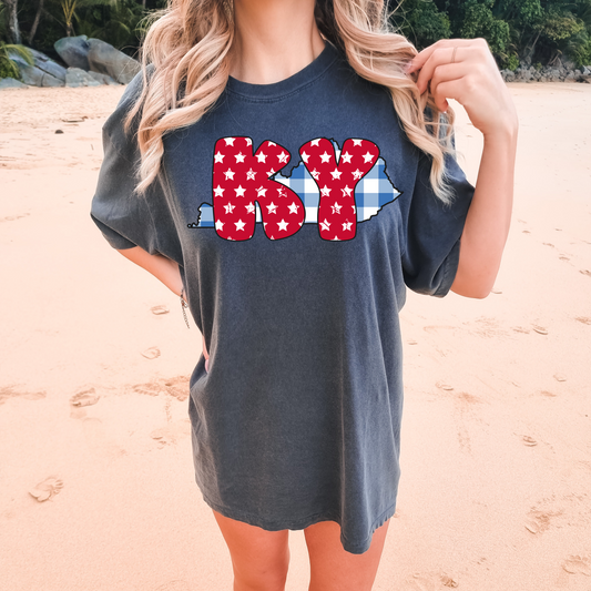 KY Stars with Gingham State