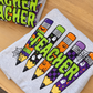 Teacher Spooky Pencils Gildan Sweatshirt
