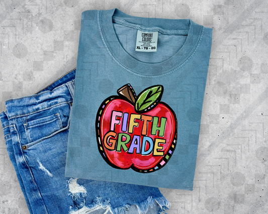 Fifth Grade Funky Apple (No Teacher)