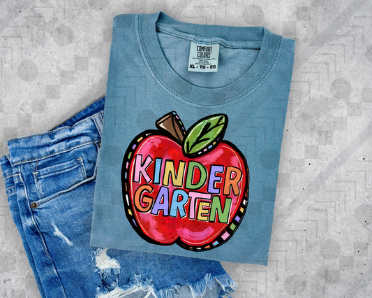 Kindergarten Funky Apple (No Teacher)