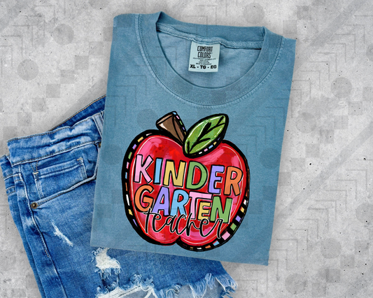 Kindergarten Funky Apple (Teacher)