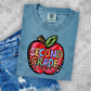 Second Grade Funky Apple (Teacher)