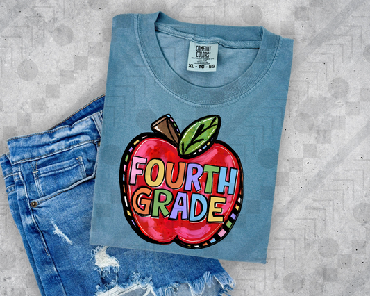Fourth Grade Funky Apple (No Teacher)