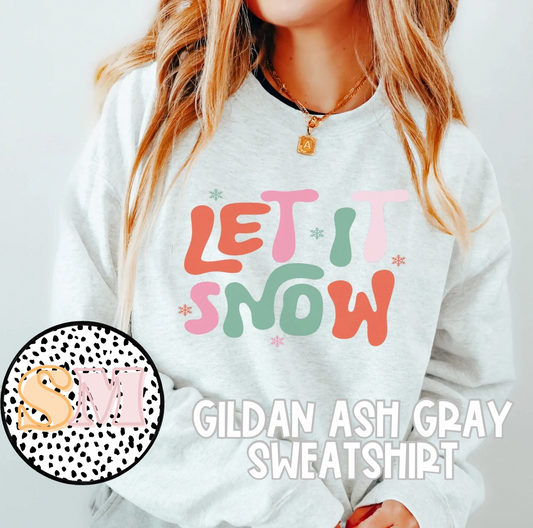 Let It Snow Retro