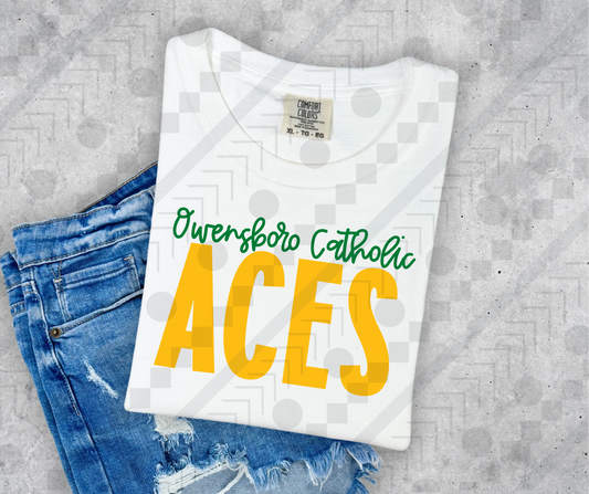 Owensboro Catholic Aces Simple Stack