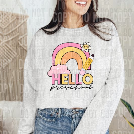 Hello Preschool Rainbow