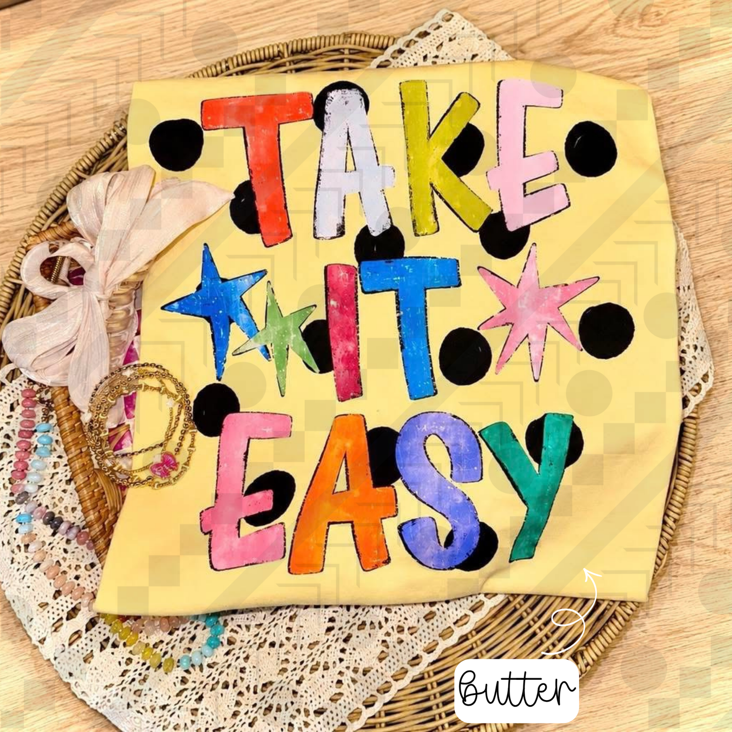 Take It Easy Dots (Tee, Sweatshirt, or Long-Sleeve)