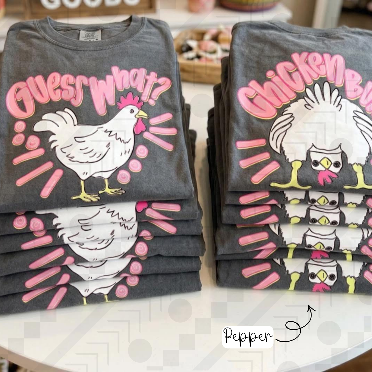 Guess What? Chicken Butt! (Tee or Sweatshirt)