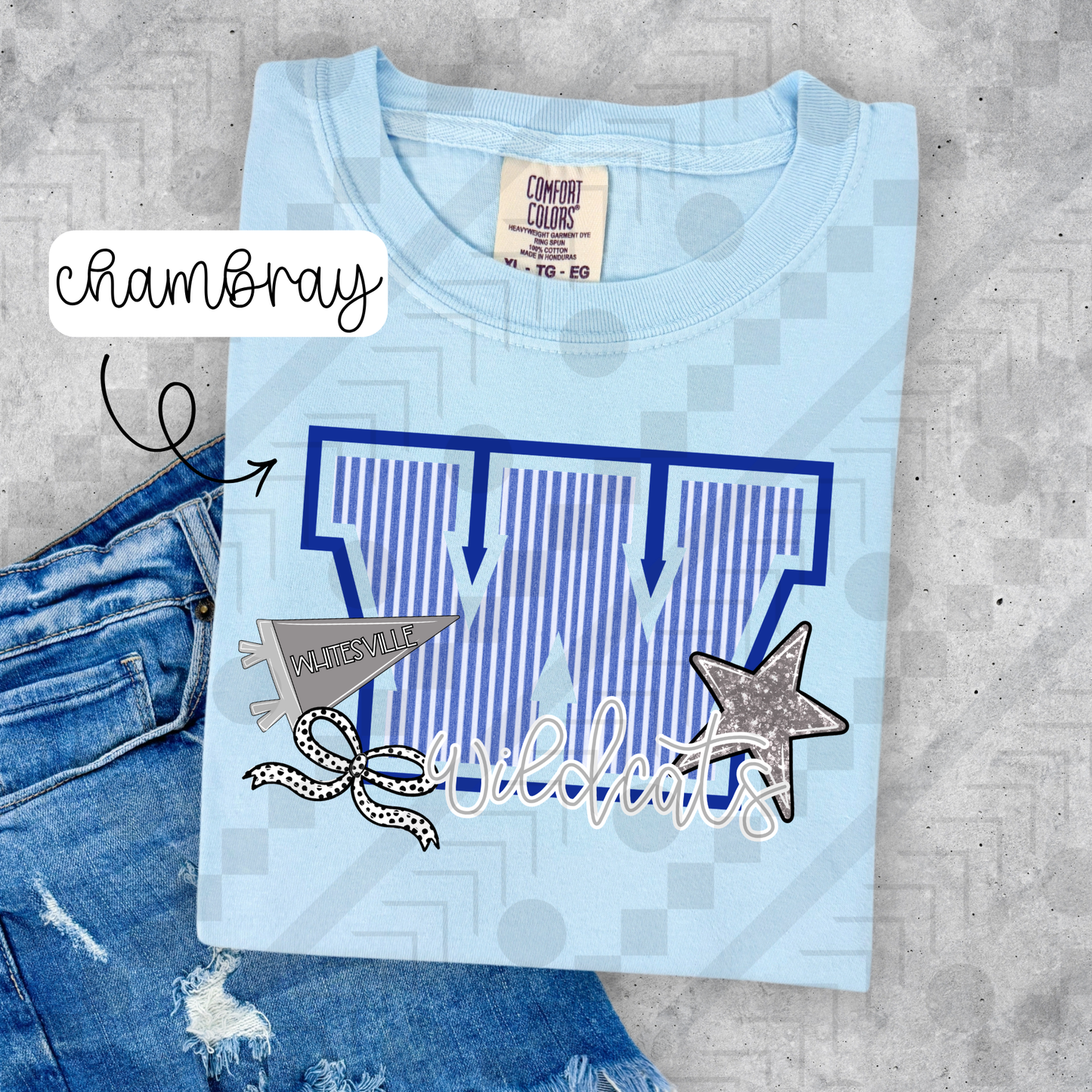 Preppy Seersucker Schools (Tee, Sweatshirt, or Long-Sleeve)