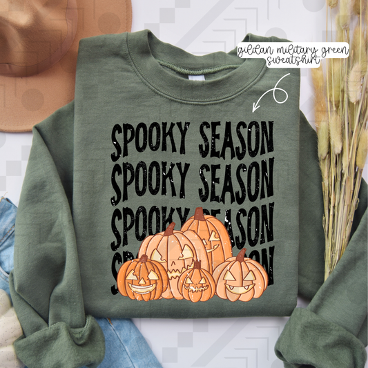 Spooky Season Grunge (Tee, Sweatshirt, or Long-Sleeve)