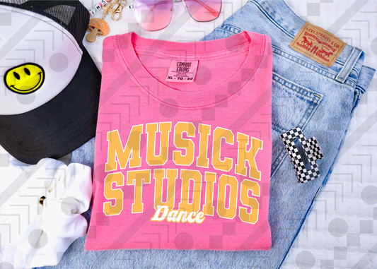 Musick Studios Varsity Arch (Tee, Sweatshirt, or Long-Sleeve)