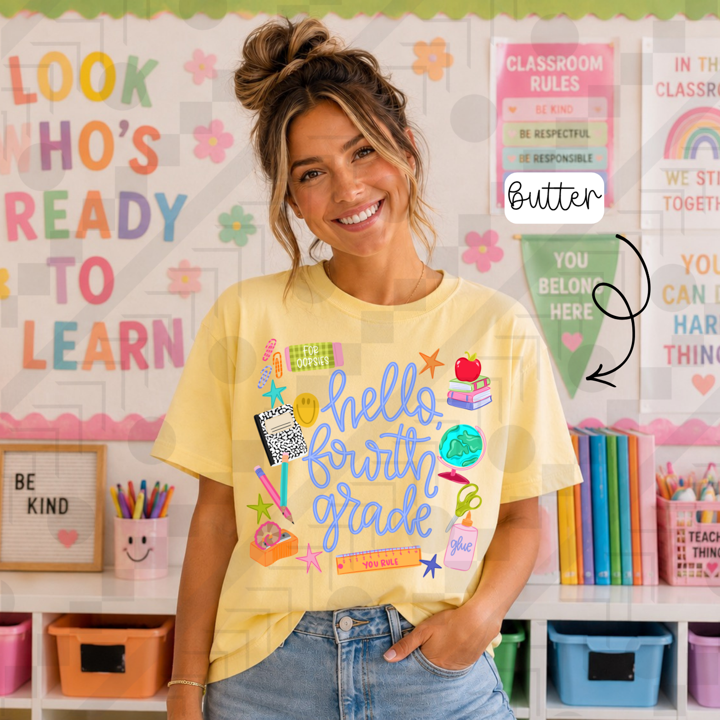 Hello Grades (Tee, Sweatshirt, or Long-Sleeve)