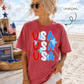 USA Star Collage Tee