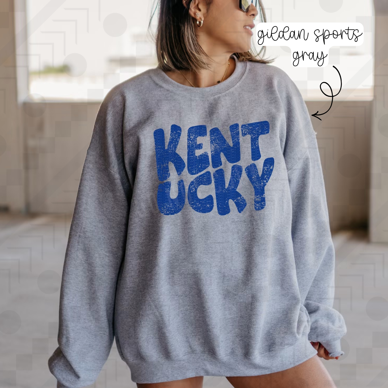 Kentucky Retro Wavy (Tee, Sweatshirt, or Long-Sleeve)