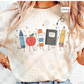 Cute School Supplies (Tee, Sweatshirt, or Long-Sleeve)