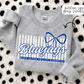 Stripe Bow/No Bow Schools (Tee, Sweatshirt, or Long-Sleeve)
