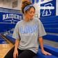 Scalloped Seersucker School Sports (Tee, Sweatshirt, or Long-Sleeve)