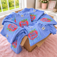 Blue Gingham Apple Grades (Tee, Sweatshirt, or Long-Sleeve)