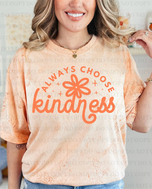 Always Choose Kindness Orange