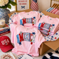 America Patchwork Tee