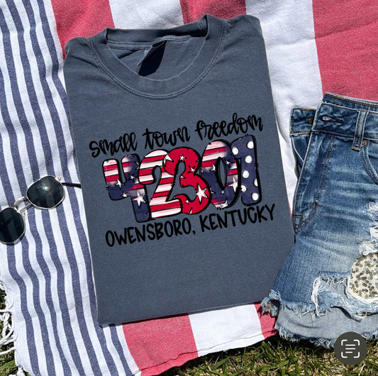 Patriotic Owensboro Kentucky 42301 (Black)