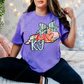 Pink Floral Patchwork KY
