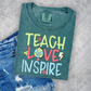 Teach Love Inspire Globe