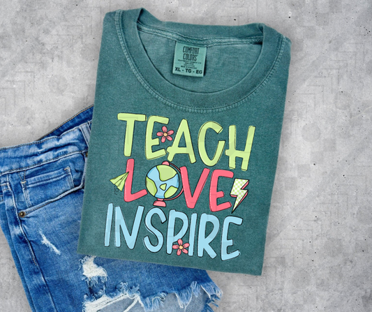Teach Love Inspire Globe