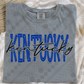 Kentucky with Black Cursive