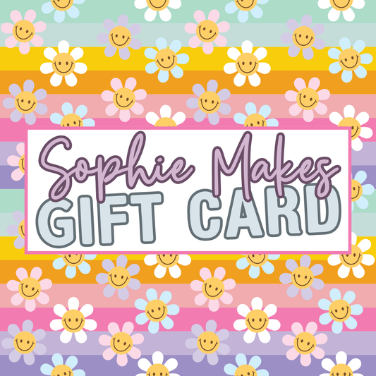 Sophie Makes Graphic Apparel Gift Card