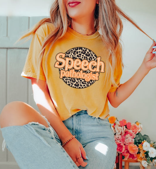 Speech Pathologist Cheetah Circle