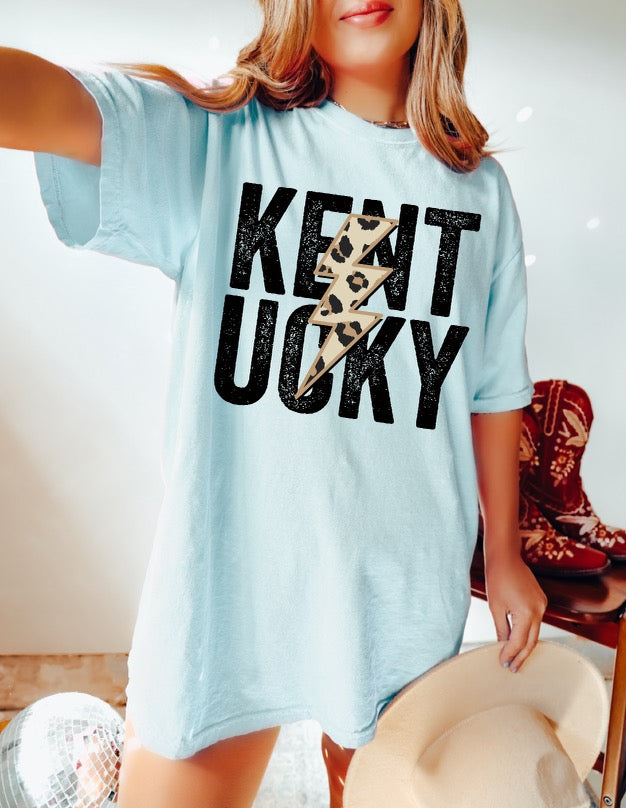 Kentucky Stacked Cheetah Bolt