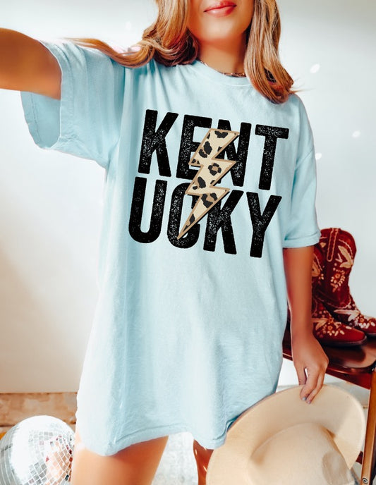 Kentucky Stacked Cheetah Bolt