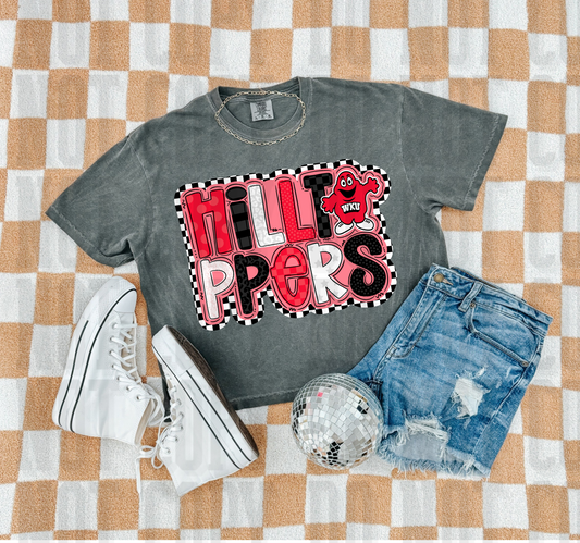 Hilltoppers Checker Outline