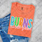 Burns Middle Summer Cursive